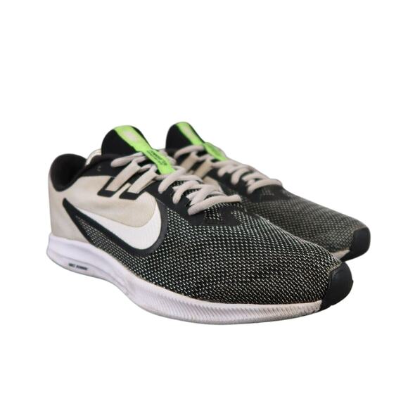 Nike Shoes Mens 8 Athletic Sneakers Downshifter 9 Running Trainers Active Black - Picture 1 of 14